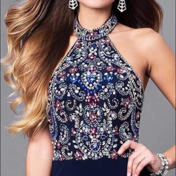 Prom girl fab-gl2279 prom dress! Worn twice! M - Picture 2 of 7